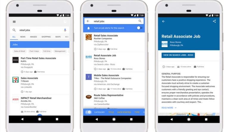 Google Launches New Jobs Platform
