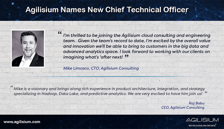 Agilisium Hires Mike Limcaco as New CTO