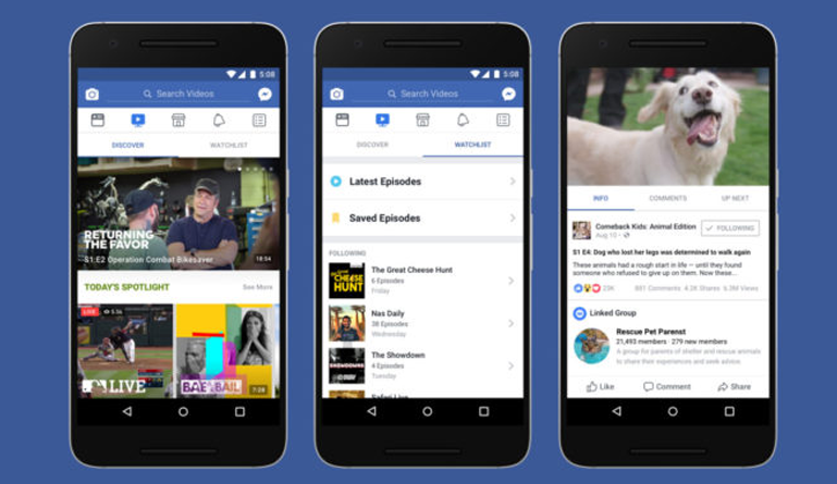 Facebook Launching Watch, a YouTube Competitor