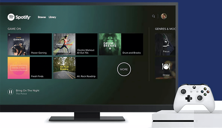 Spotify Debuts on Xbox One