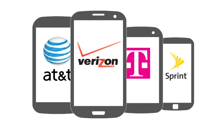verizon sprint t mobile at&t comparison