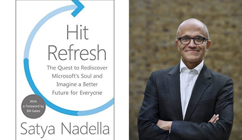 Microsofts CEO Has Written a Book Hit Refresh