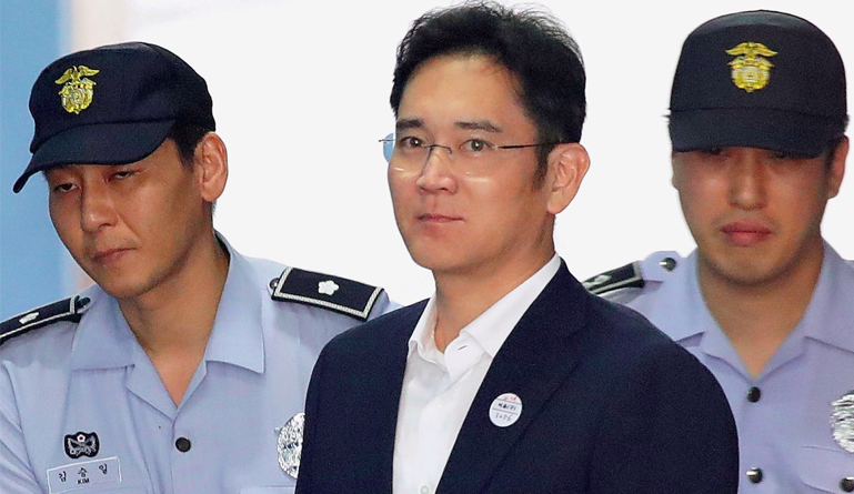 Samsung Group Head Gets 5 Years for Bribery