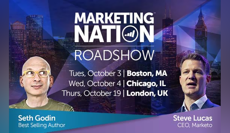Marketing Nation Roadshows Coming to Boston, Chicago, and London This October