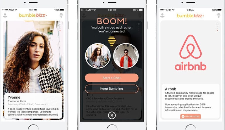 Bumble Launches Business Networking Tool