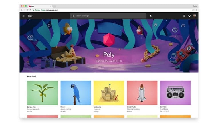 Google Launches Platform for 3D Creations