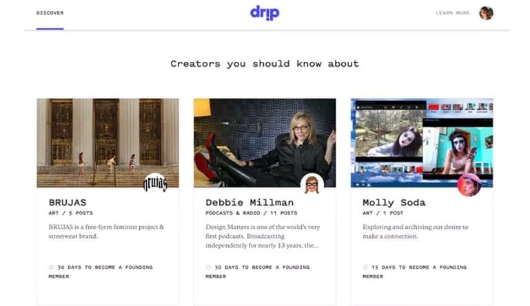 Kickstarter Gives Drip a Reboot
