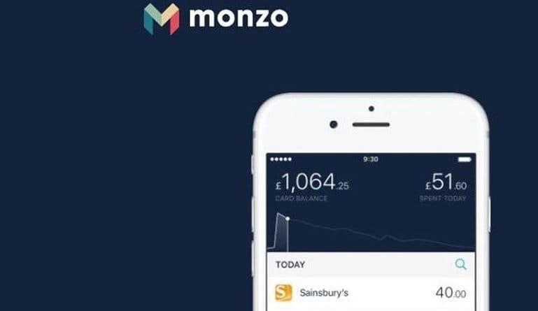 UK Challenger Bank Monzo Raises 93 Million