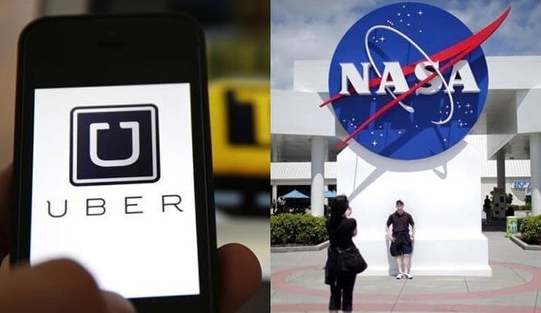 Uber to Develop Flying Taxi Air Control Software with NASA
