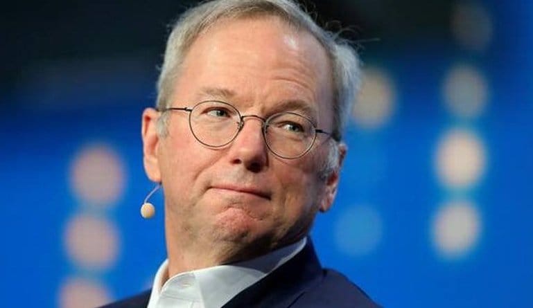 Eric Schmidt Is Stepping Down as Executive Chairman of Alphabet