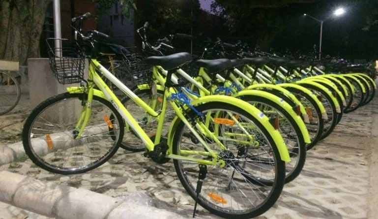 Ola Launches Bike Sharing Service