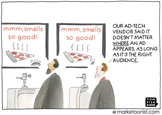 Programmatic Advertising cartoon (via Marketoonist)