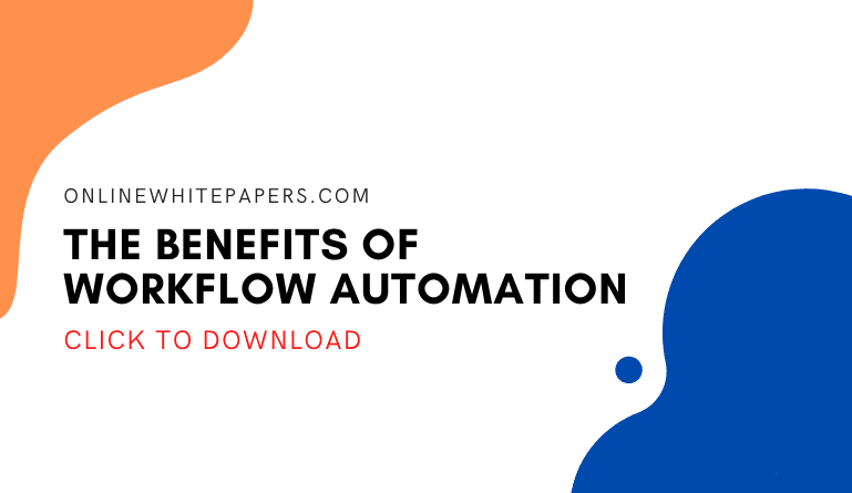 benefits of workflow automation