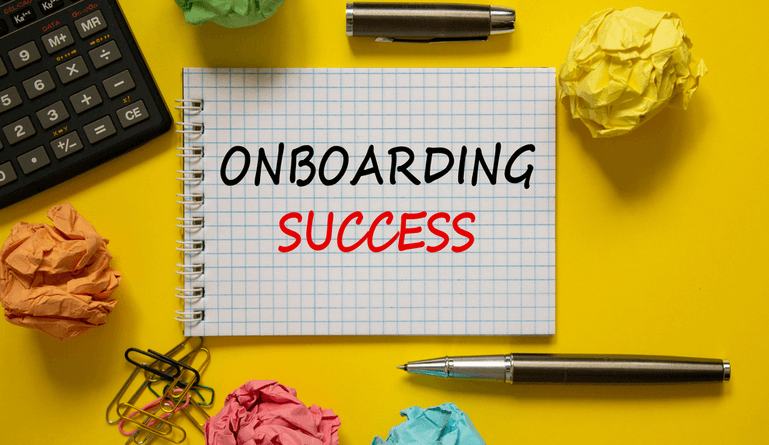 Article is about onboarding success