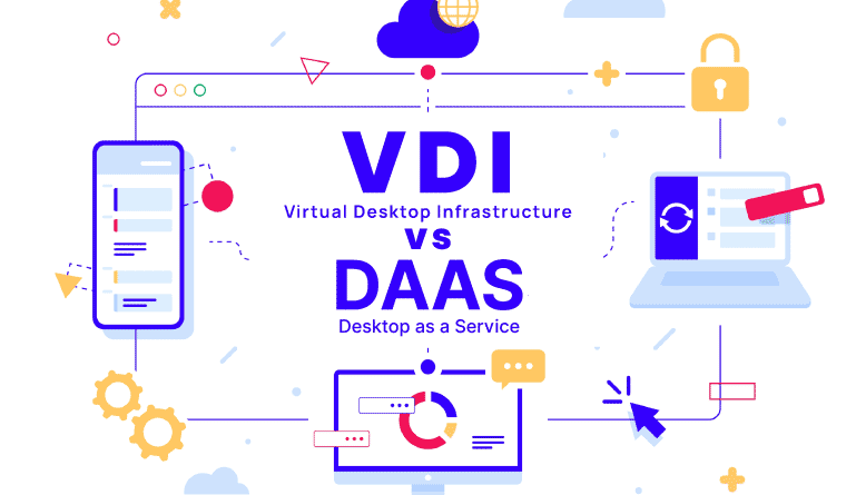 Desktop as a Service (DaaS) vs. Virtual Desktop Infrastructure (VDI):