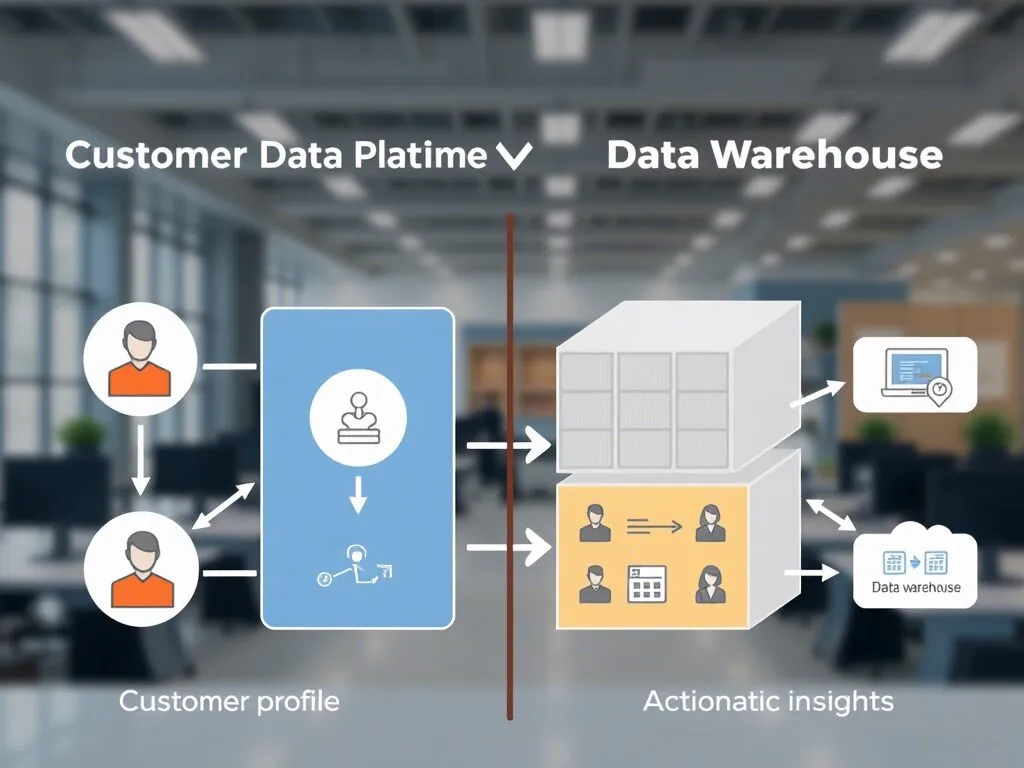 CDP vs Data Warehouse