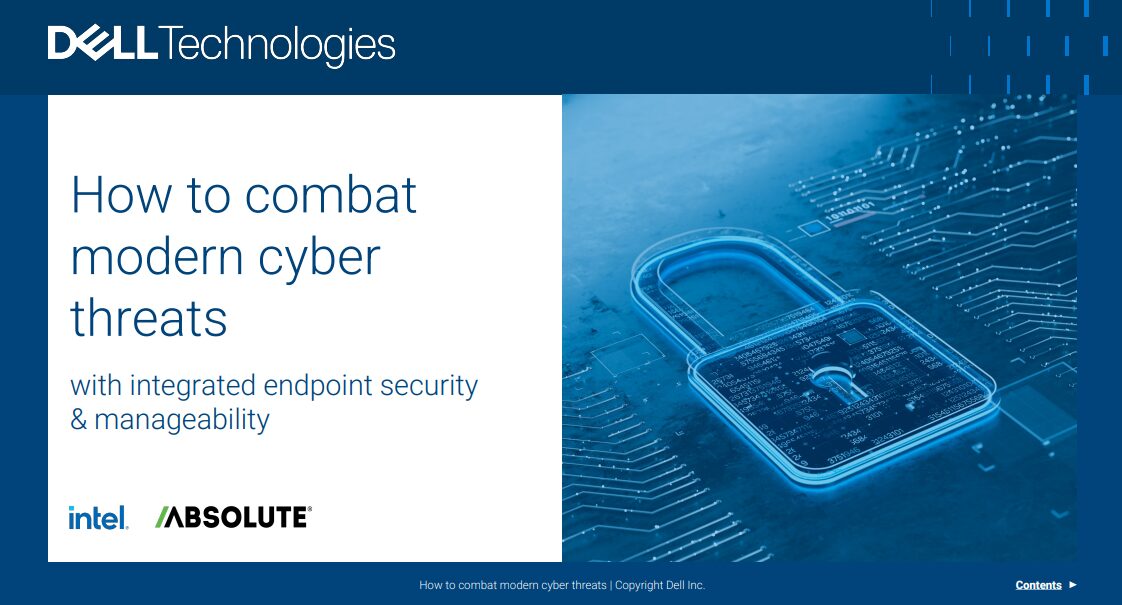 How to Combat Modern Cyber Threats with Integrated Endpoint Security & Manageability eBook